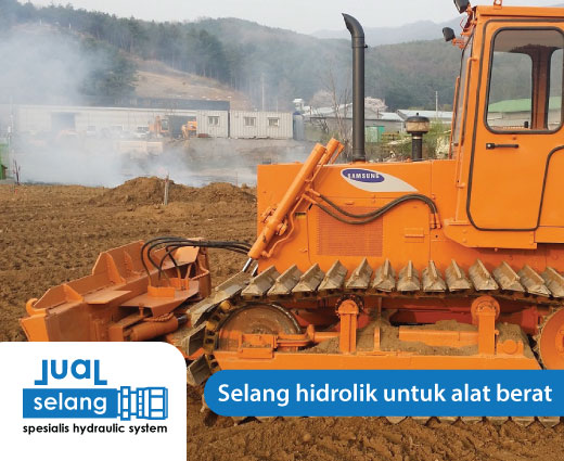 Selang hidrolik untuk alat berat