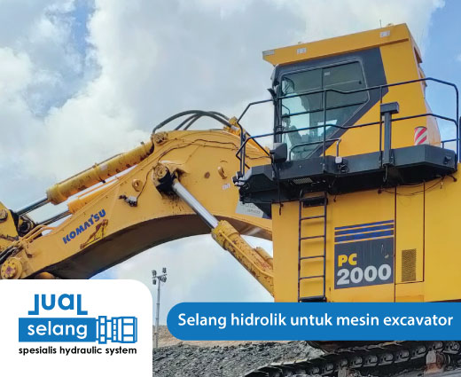 Selang hidrolik untuk mesin excavator